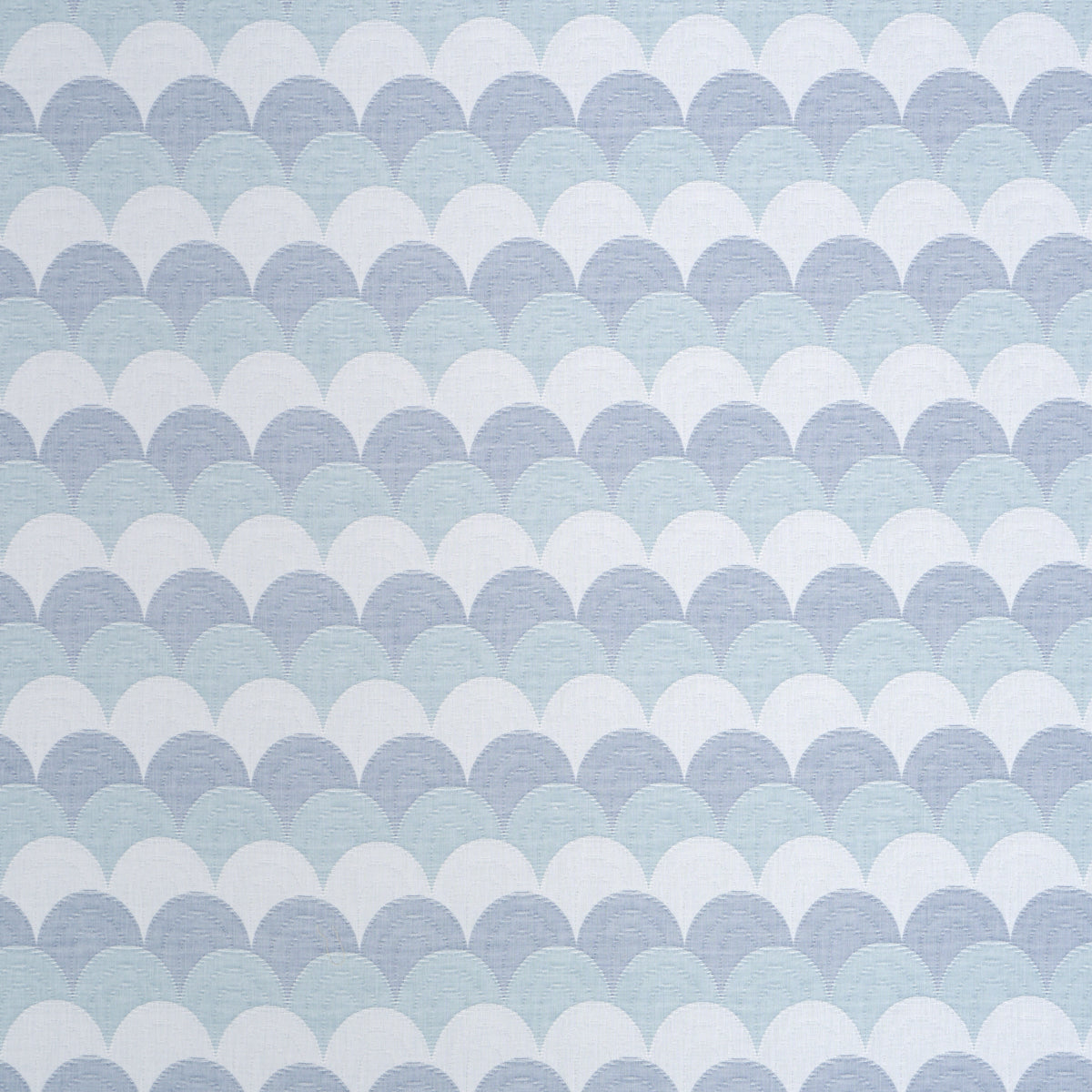 Prairie Hills fabric in blues color - pattern number 84360 - by Schumacher in the Craft Revival collection
