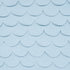Prep School Hand Pieced Scallop fabric in blue color - pattern number 84401 - by Schumacher in the Studio Bon collection