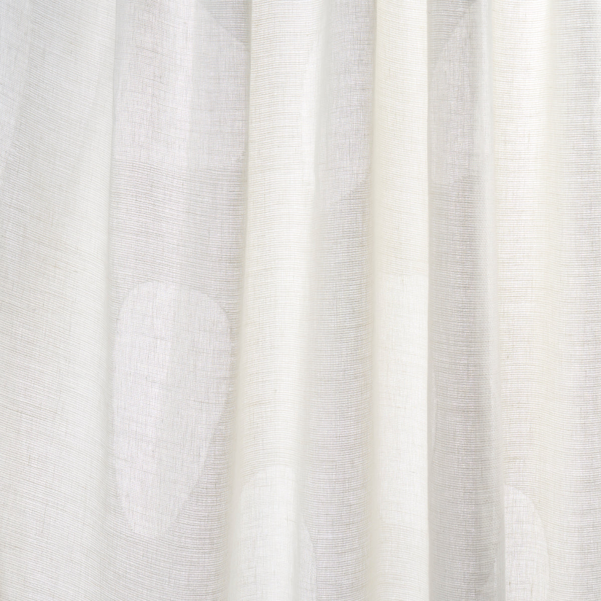 Elaine Sheer fabric in white color - pattern number 84421 - by Schumacher in the Mesa collection