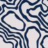 Defeo Embroidery fabric in indigo color - pattern number 84432 - by Schumacher in the Mesa collection