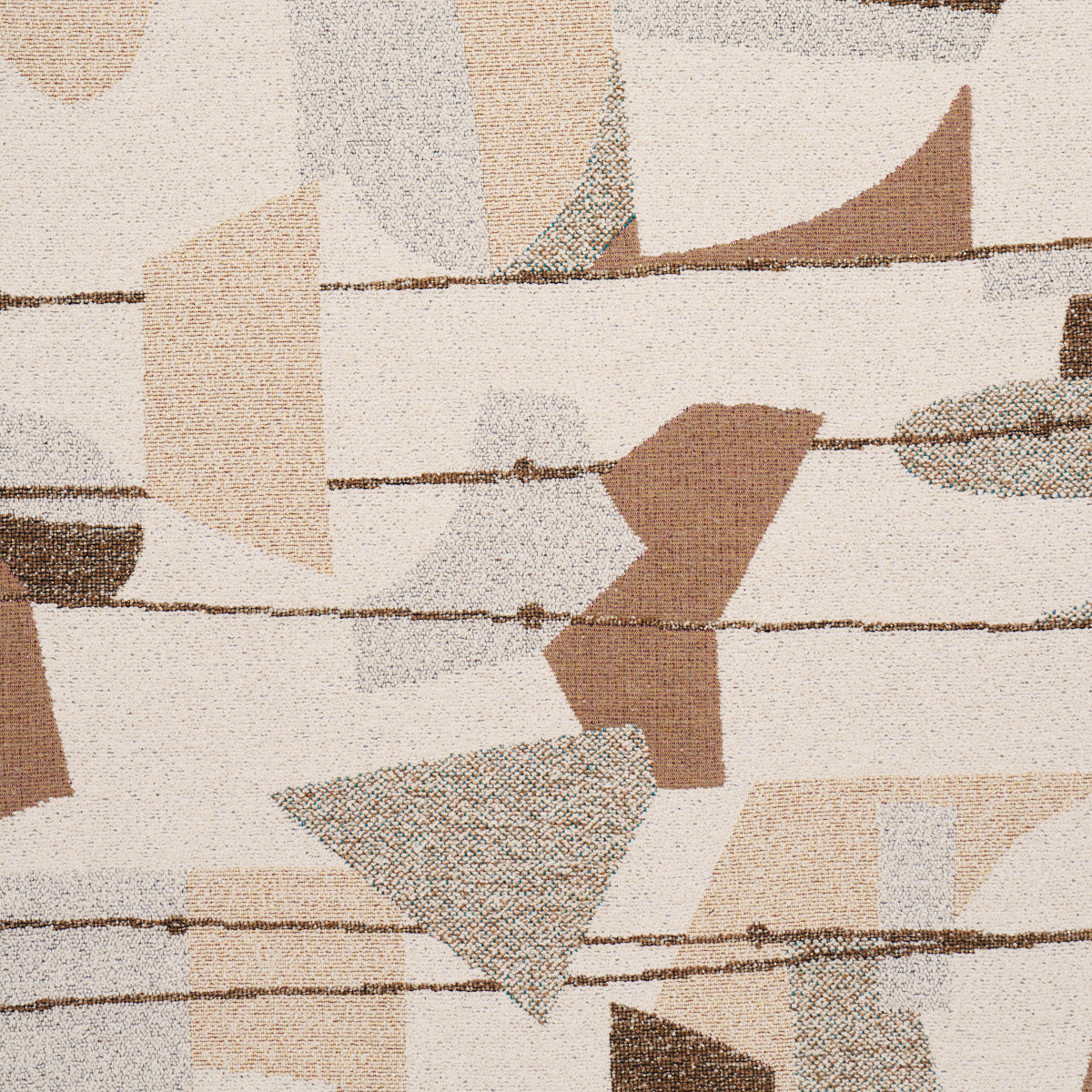 Speakeasy fabric in sepia multi color - pattern number 84480 - by Schumacher in the Patterson Flynn collection