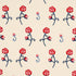 Rhinestone Cowboy Embroidery fabric in poppy color - pattern number 84550 - by Schumacher in the Backdrop collection