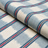 Faye Ikat fabric in chambray color - pattern number 84712 - by Schumacher in the Ashbury collection