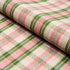 Fonda Hand Woven Plaid fabric in petal and leaf color - pattern number 84721 - by Schumacher in the Ashbury collection