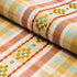Hutton Hand Woven Check fabric in ochre color - pattern number 84732 - by Schumacher in the Ashbury collection