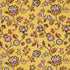 Loulou Embroidery fabric in marigold color - pattern number 84751 - by Schumacher in the Ashbury collection