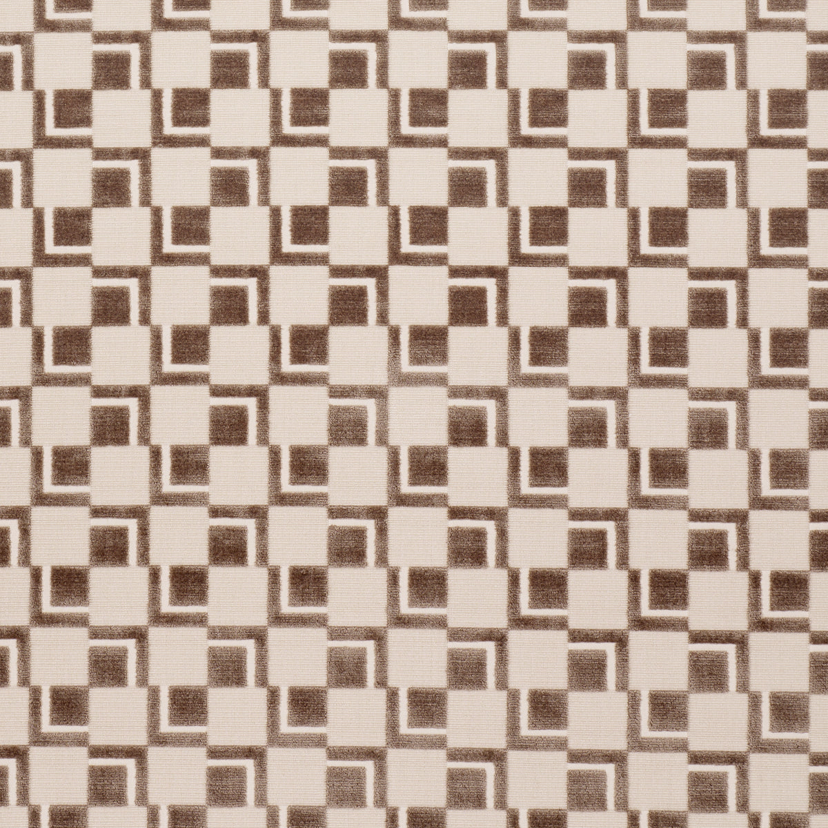 Edison Velvet fabric in champagne color - pattern number 84800 - by Schumacher in the Cut &amp; Patterned Velvets collection