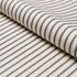 Griffin Ticking Stripe fabric in black and white color - pattern number 84860 - by Schumacher in the Perennial Favorites collection