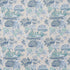 Jardin De Louis fabric in delft color - pattern number 84880 - by Schumacher in the Timothy Corrigan collection