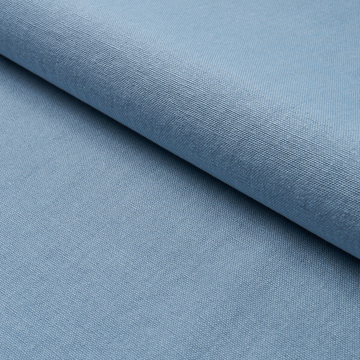 Jumi Stonewashed Linen fabric in chambray color - pattern number 84908 - by Schumacher in the Perfect Basics: Linen collection