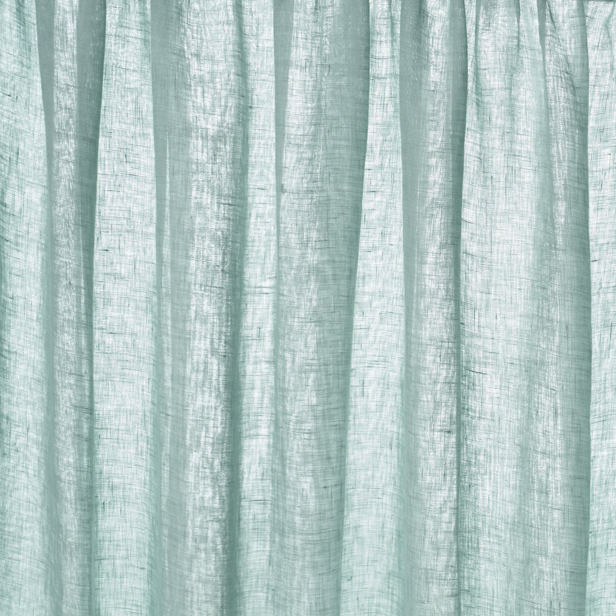 Aya Sheer fabric in mineral color - pattern number 84927 - by Schumacher in the Perfect Basics: Linen collection