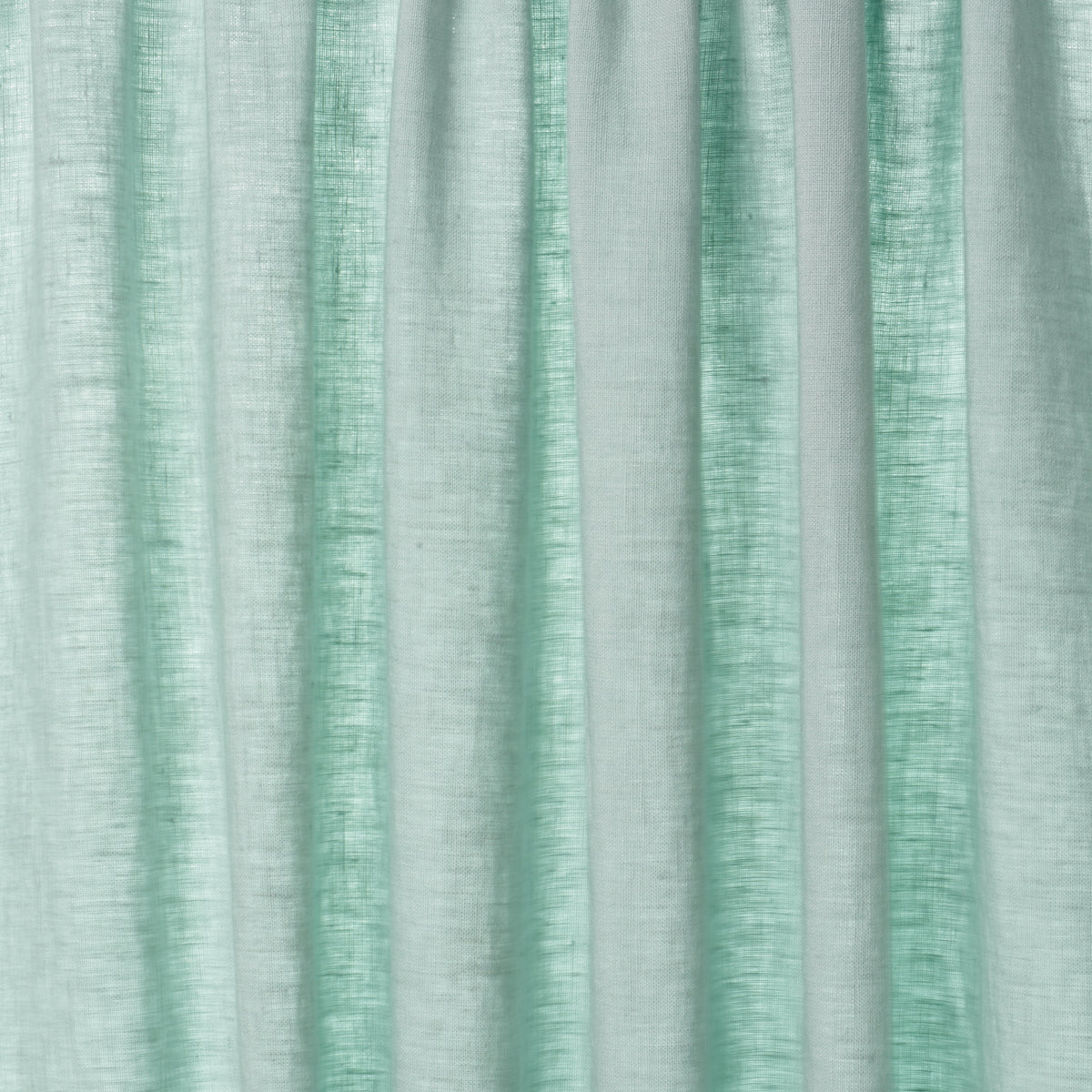 Leslie Stonewashed Sheer fabric in mineral color - pattern number 84937 - by Schumacher in the Perfect Basics: Linen collection