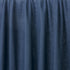 Leslie Stonewashed Sheer fabric in navy color - pattern number 84938 - by Schumacher in the Perfect Basics: Linen collection
