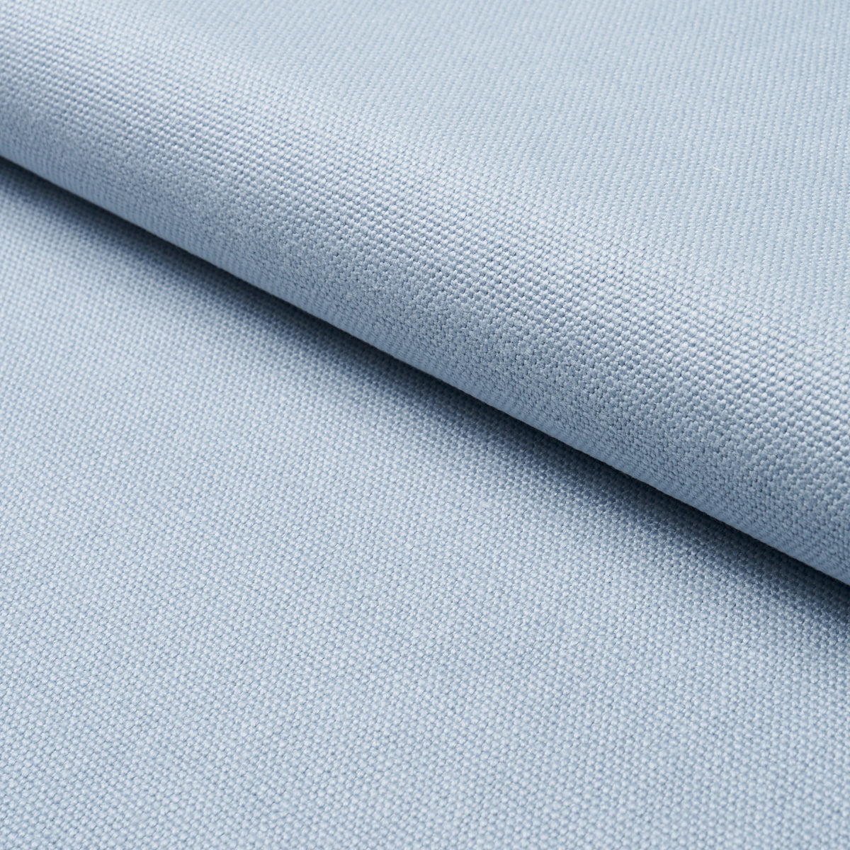 Franc Linen fabric in sky color - pattern number 84945 - by Schumacher in the Perfect Basics: Linen collection