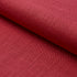 Leo Glazed Linen fabric in red color - pattern number 84967 - by Schumacher in the Perfect Basics: Linen collection