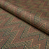 Alpine Peaks Chevron fabric in terracotta desert color - pattern number 84970 - by Schumacher in the Luxe Lodge collection