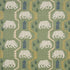 Bear Brigade fabric in forest color - pattern number 84981 - by Schumacher in the Luxe Lodge collection