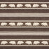 Koda Stripe fabric in coffee color - pattern number 84991 - by Schumacher in the Luxe Lodge collection