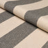 Hemlock Stripe fabric in graphite color - pattern number 85042 - by Schumacher in the Luxe Lodge collection
