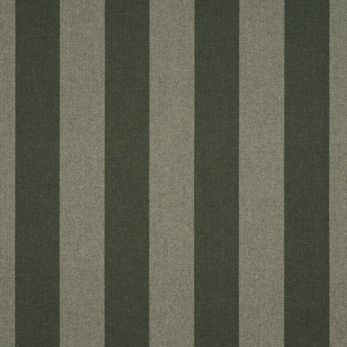 Hemlock Stripe fabric in sage color - pattern number 85043 - by Schumacher in the Luxe Lodge collection