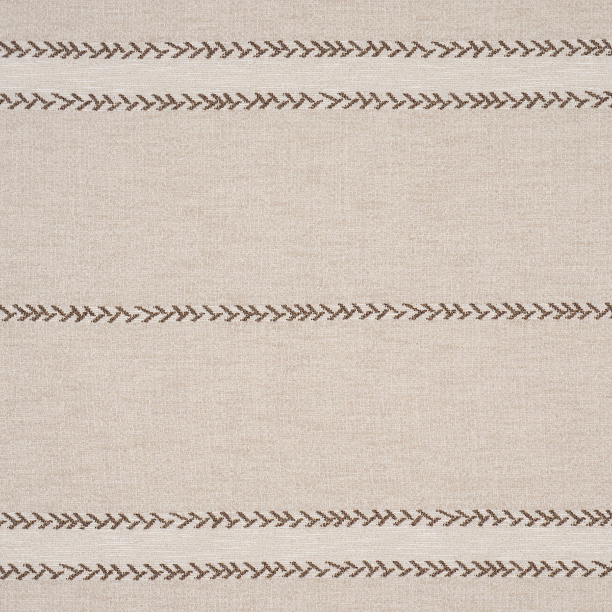 Plains Stripe Casement fabric in flax color - pattern number 85050 - by Schumacher in the Luxe Lodge collection