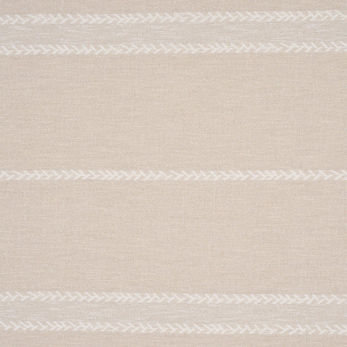 Plains Stripe Casement fabric in natural color - pattern number 85052 - by Schumacher in the Luxe Lodge collection