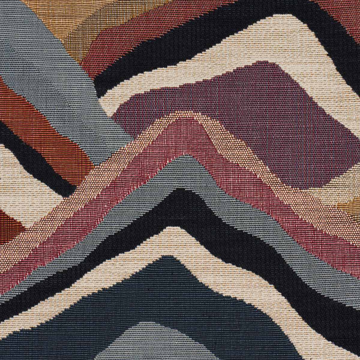 Avala Hills fabric in earthy multi color - pattern number 85060 - by Schumacher in the Luxe Lodge collection