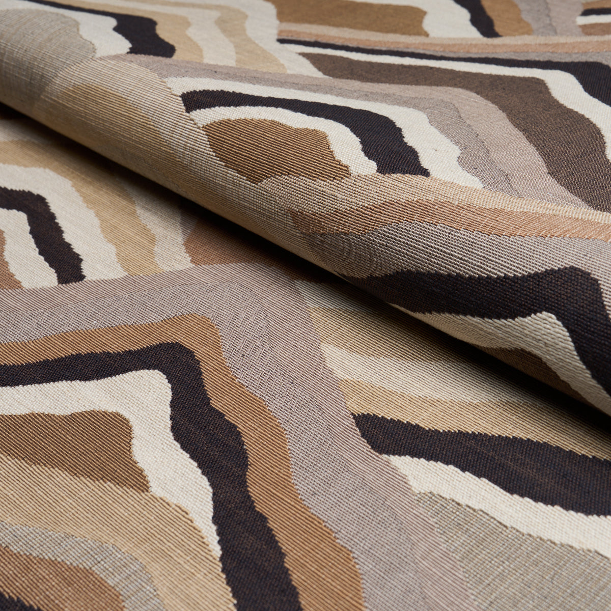 Avala Hills fabric in camel color - pattern number 85061 - by Schumacher in the Luxe Lodge collection