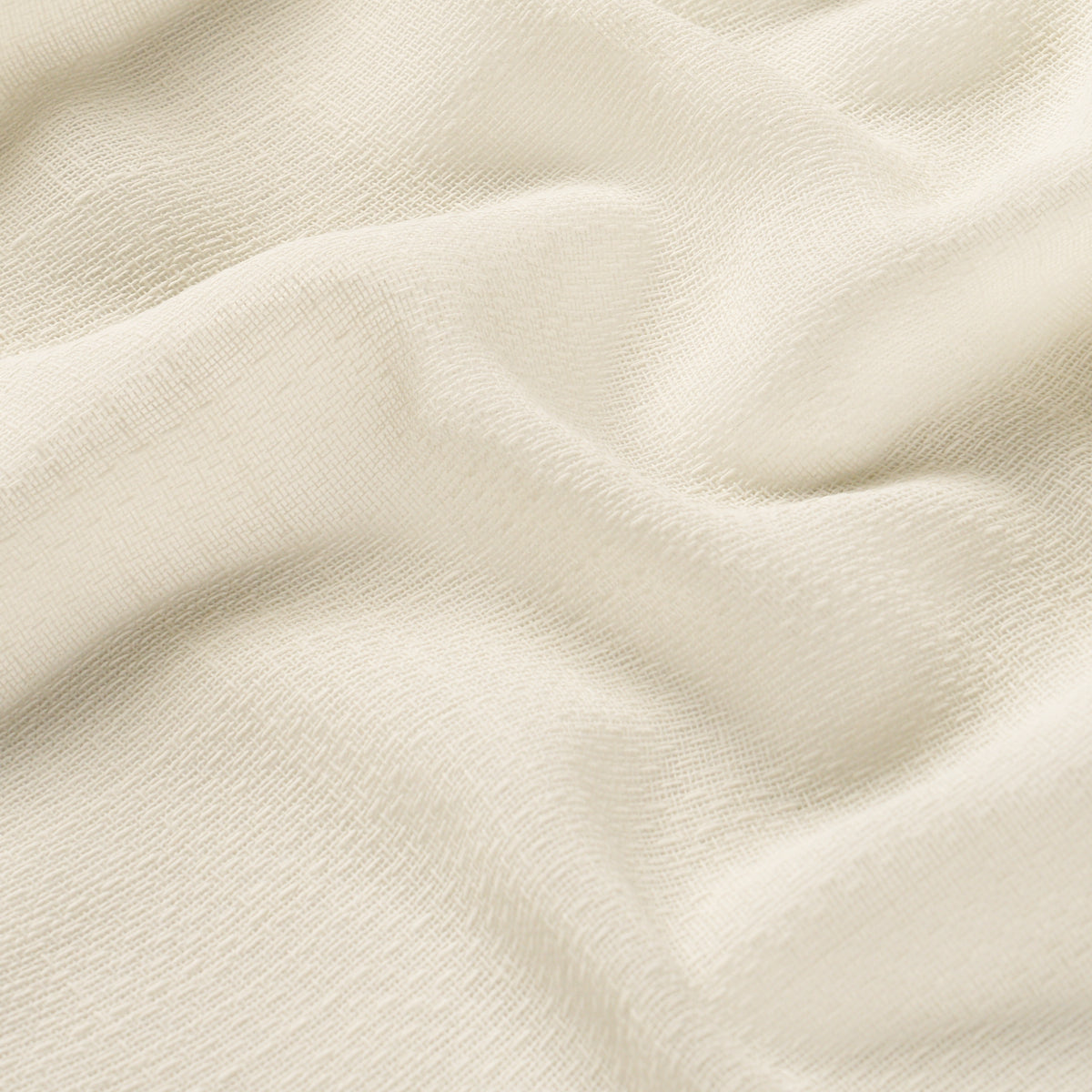 Great Basin Sda Sheer fabric in ivory color - pattern number 85081 - by Schumacher in the Perfect Basics: Sheers &amp; Casements collection