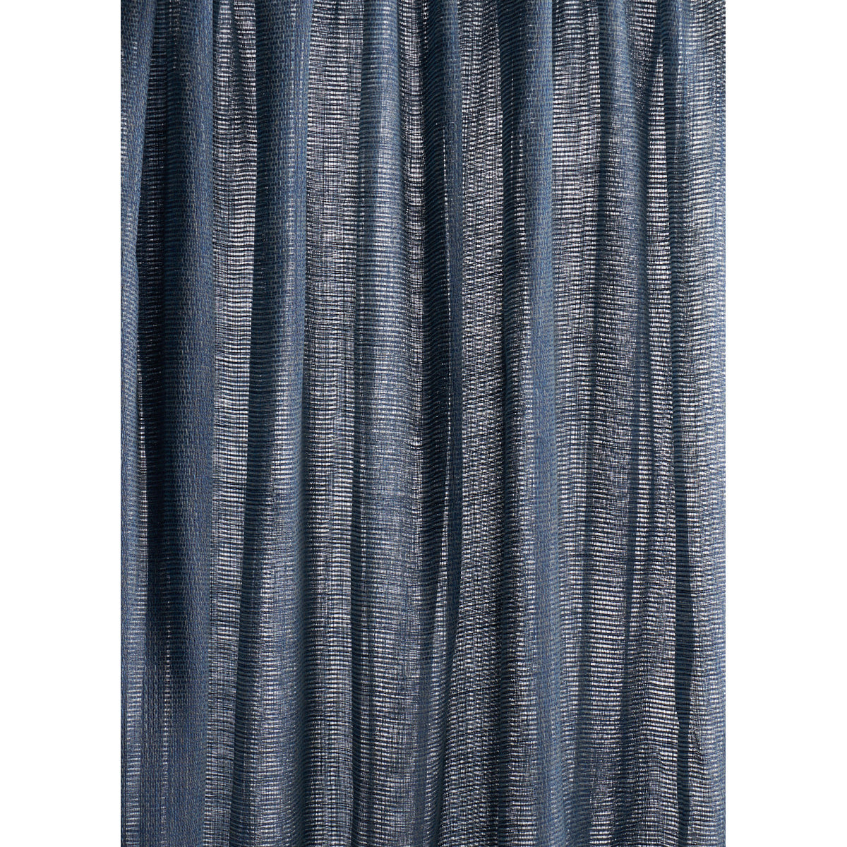 Great Basin Sda Sheer fabric in indigo color - pattern number 85085 - by Schumacher in the Perfect Basics: Sheers &amp; Casements collection