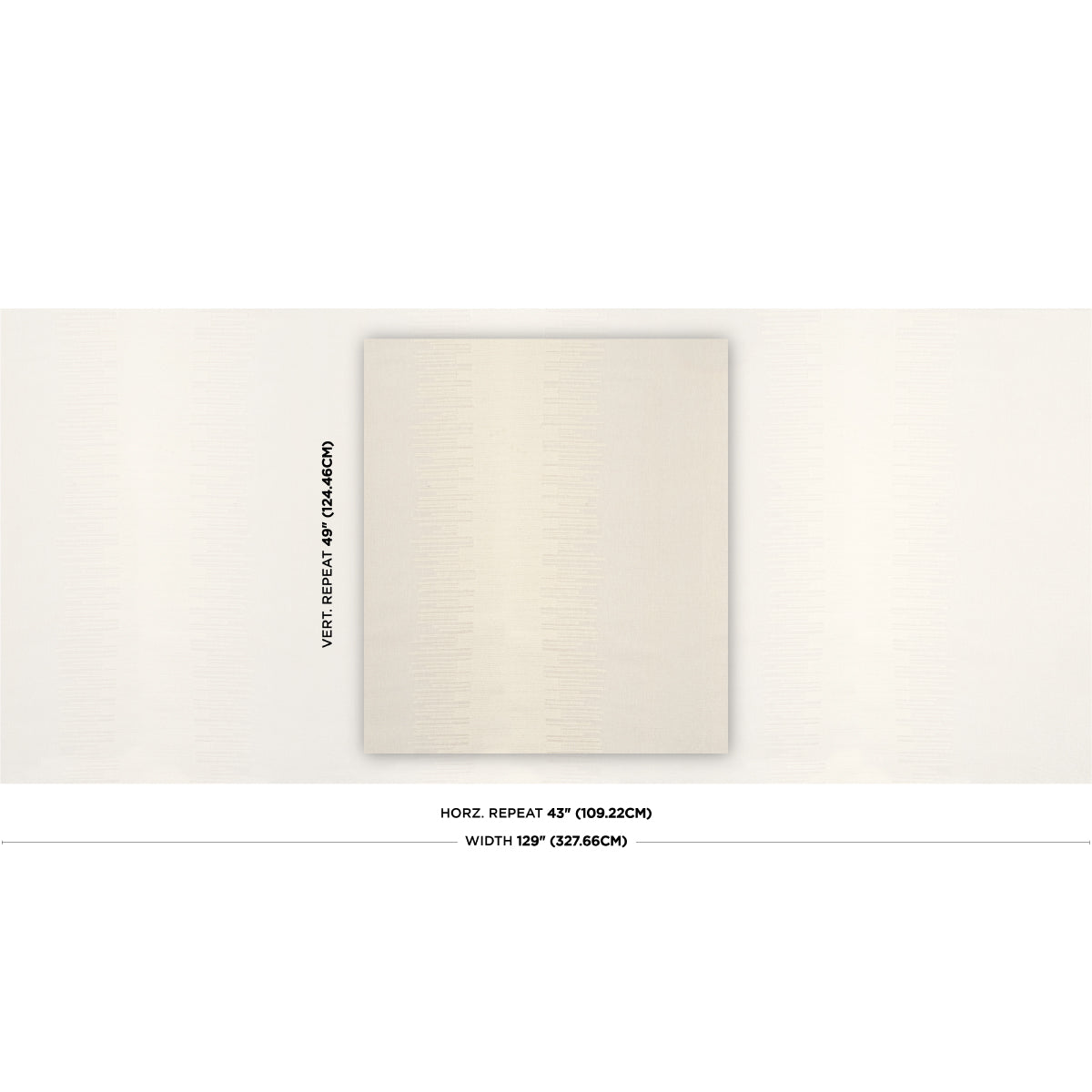 Bonneville Sheer fabric in ivory color - pattern number 85130 - by Schumacher in the Sheers &amp; Casements III collection