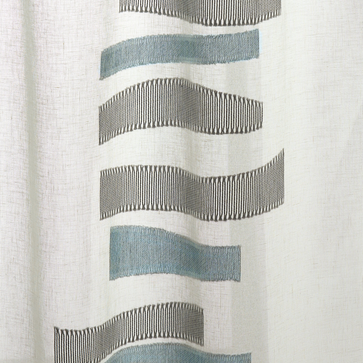 Jensen Sheer fabric in denim color - pattern number 85150 - by Schumacher in the Sheers &amp; Casements III collection