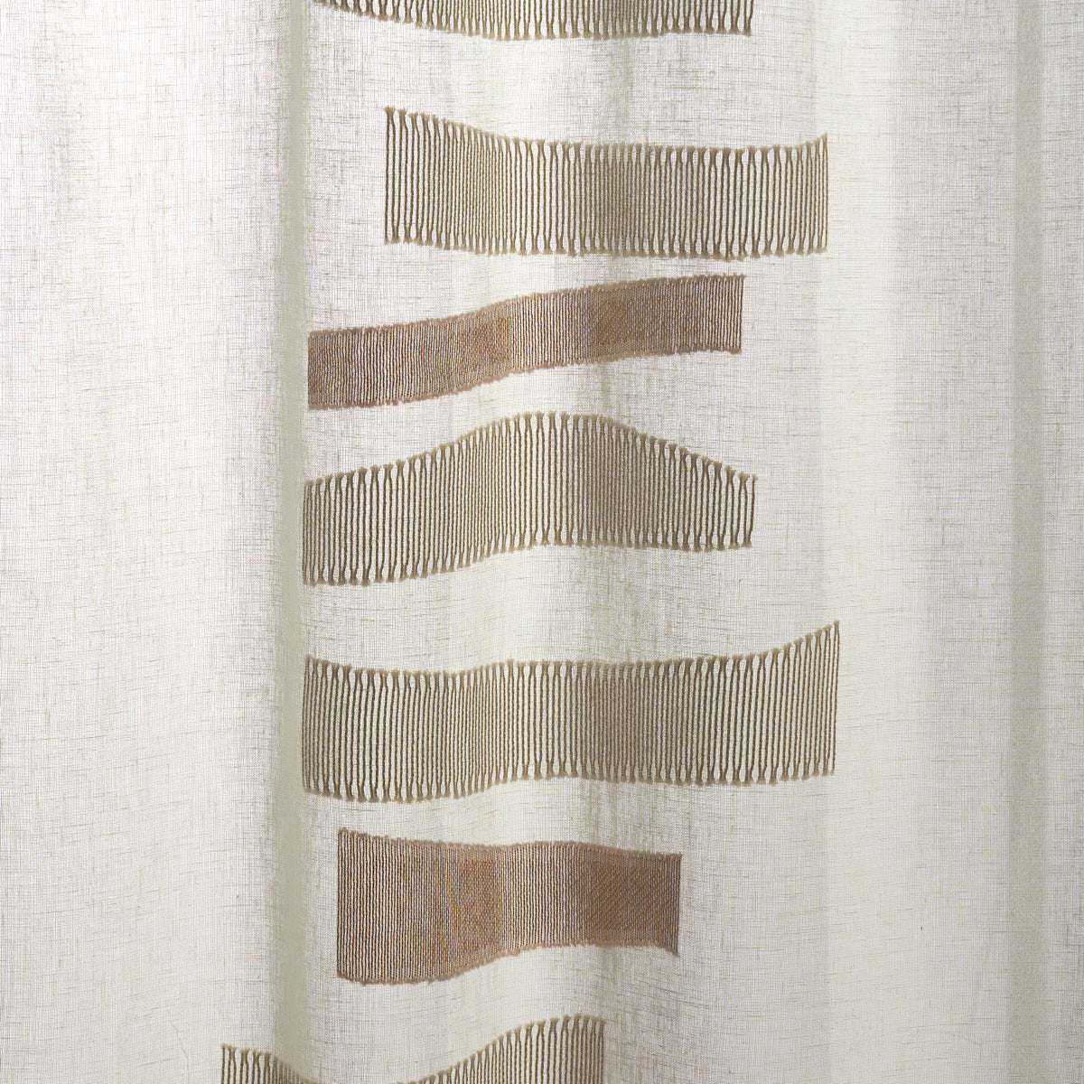 Jensen Sheer fabric in neutral color - pattern number 85151 - by Schumacher in the Sheers &amp; Casements III collection