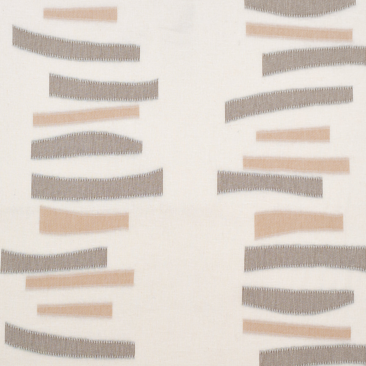 Jensen Sheer fabric in brown color - pattern number 85152 - by Schumacher in the Sheers &amp; Casements III collection