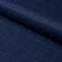 Thompson Merino Windowpane fabric in navy color - pattern number 85292 - by Schumacher in the Patterson Flynn collection