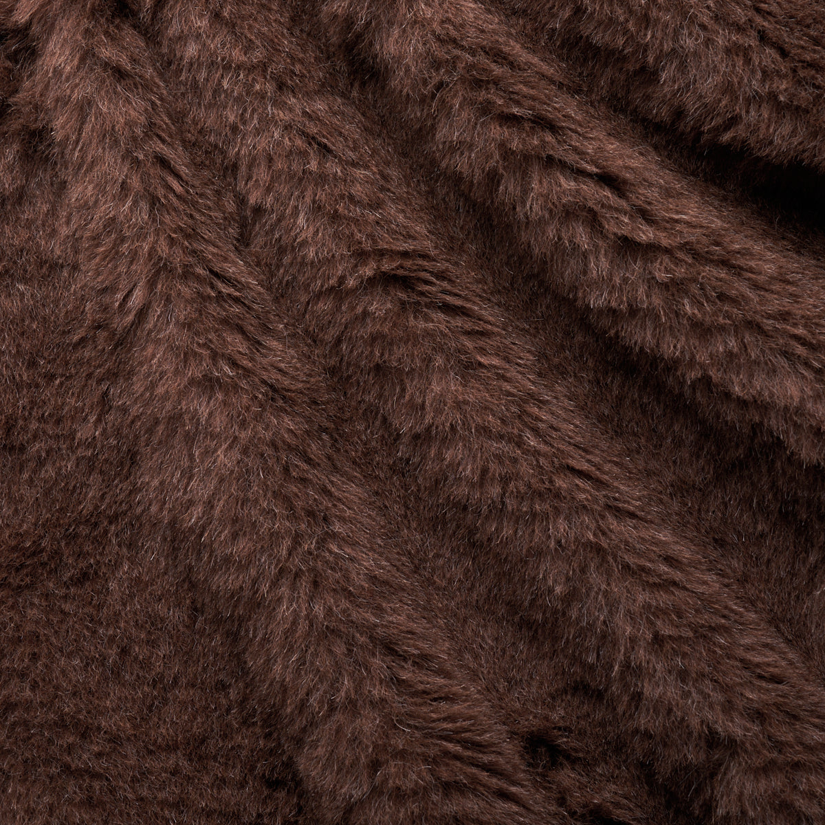 Stratton Faux Fur fabric in sable color - pattern number 85320 - by Schumacher in the Faux Fur collection