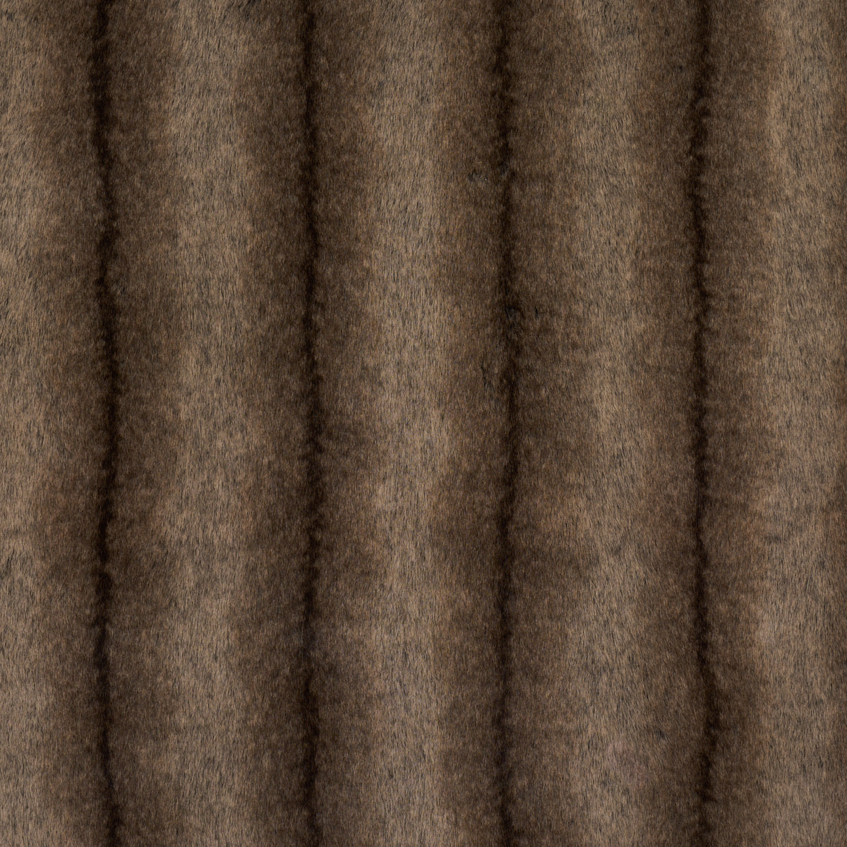 Verbier Faux Fur fabric in chocolate color - pattern number 85340 - by Schumacher in the Faux Fur collection