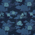 Lian Dream fabric in bleu color - pattern number 85502 - by Schumacher in the Laura Gonzalez collection