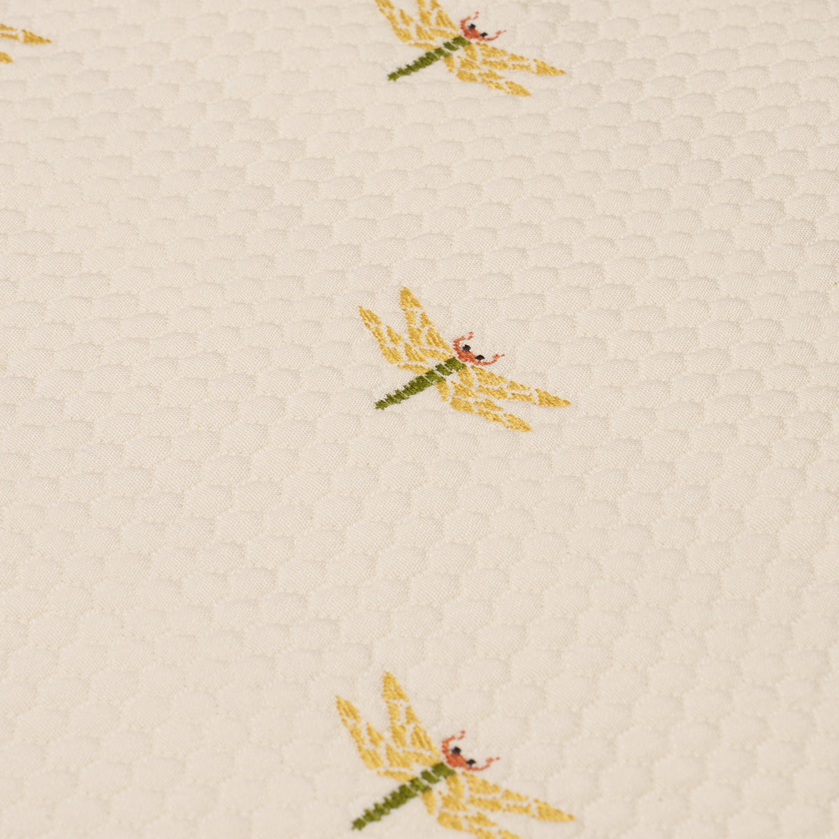 Dragonflies fabric in ochre color - pattern number 85530 - by Schumacher in the A Country Life collection
