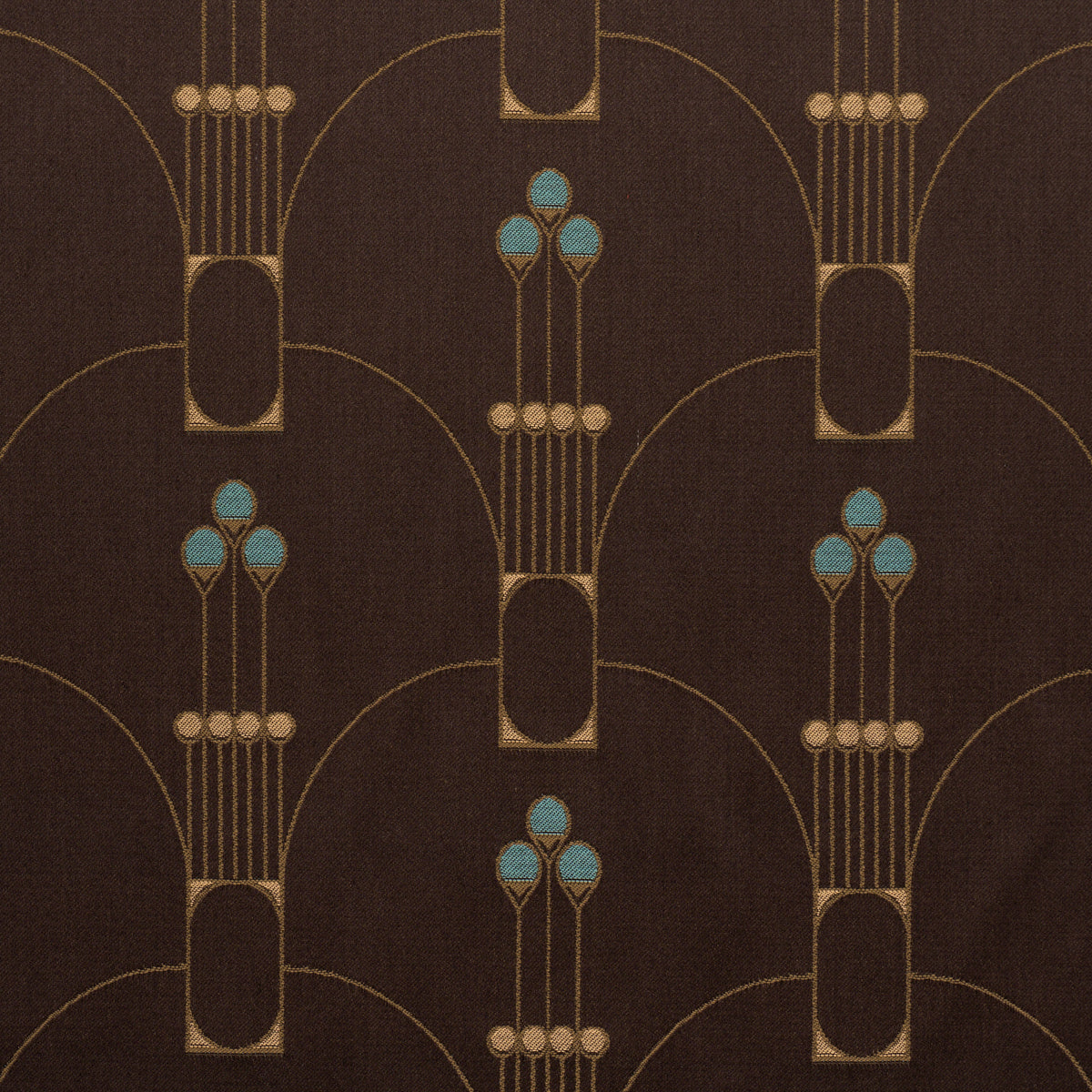 Swanson Scallop fabric in carbon color - pattern number 85602 - by Schumacher in the Rhythm In Motion collection
