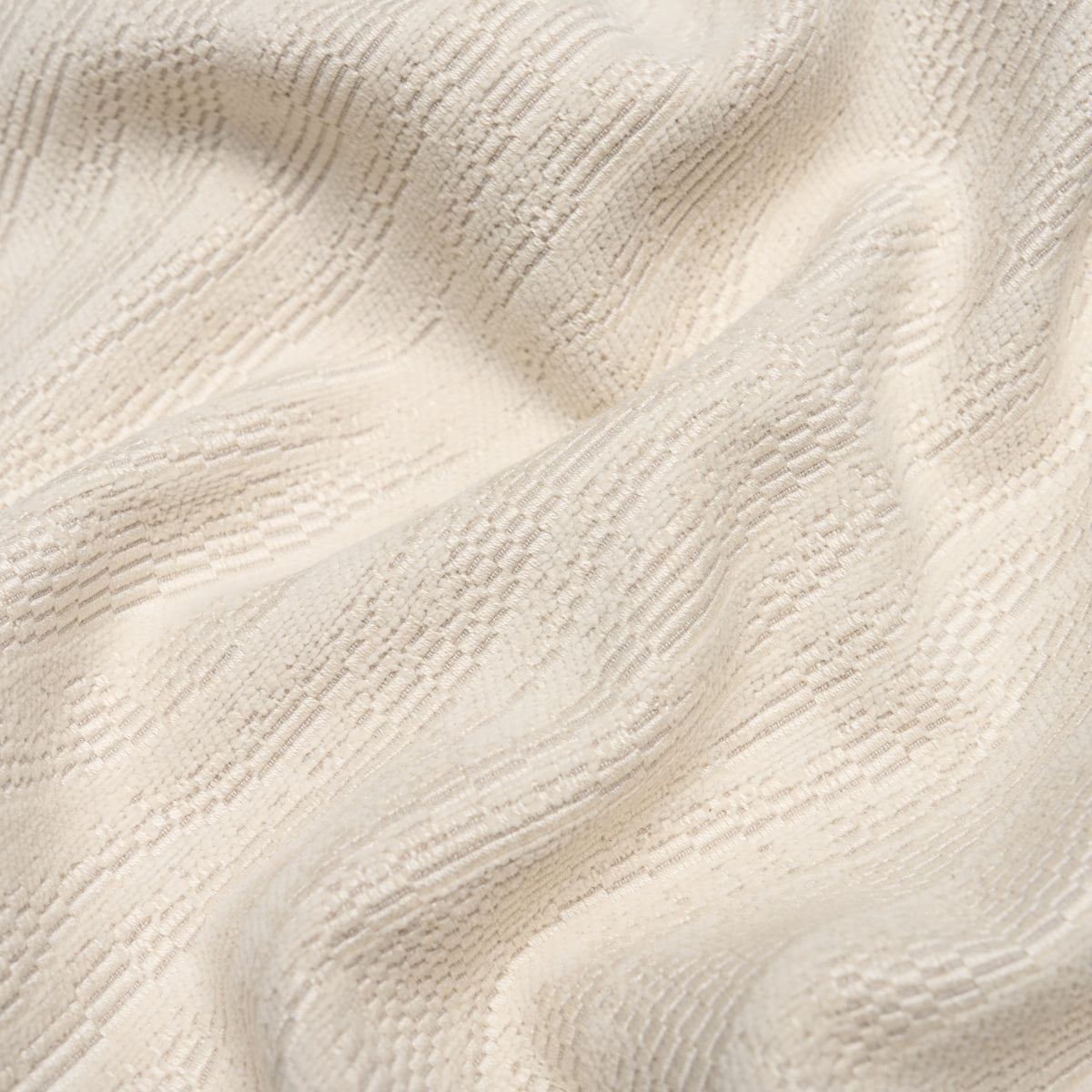 Ridgeline fabric in pearl color - pattern number 85611 - by Schumacher in the Luxe Lodge collection