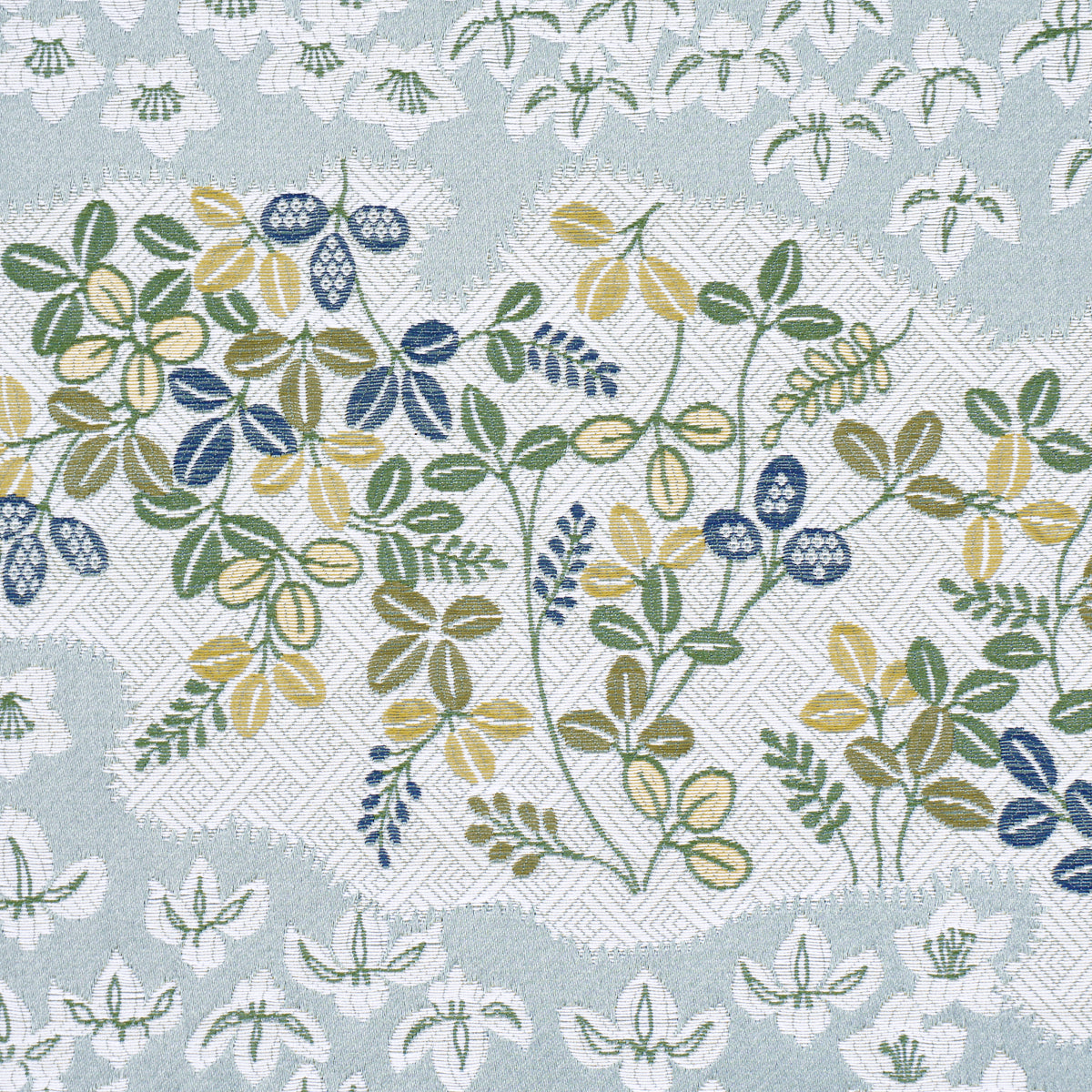 Lorene fabric in sky color - pattern number 85642 - by Schumacher in the New Traditional collection