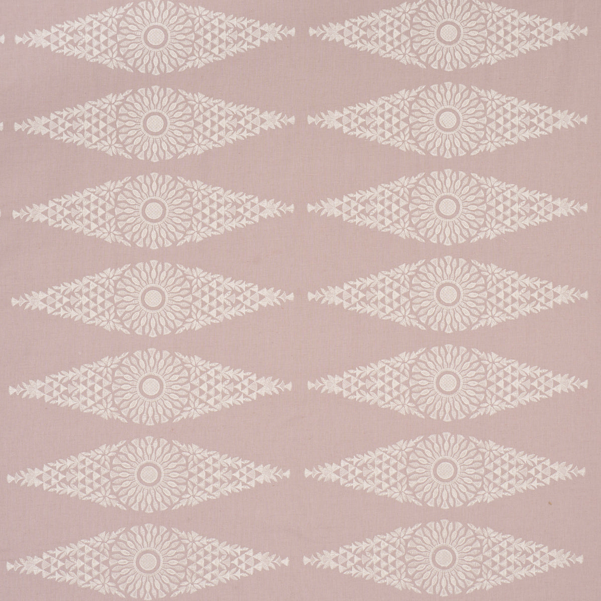 Tasmin Embroidery fabric in french lilac color - pattern number 85670 - by Schumacher in the New Traditional collection