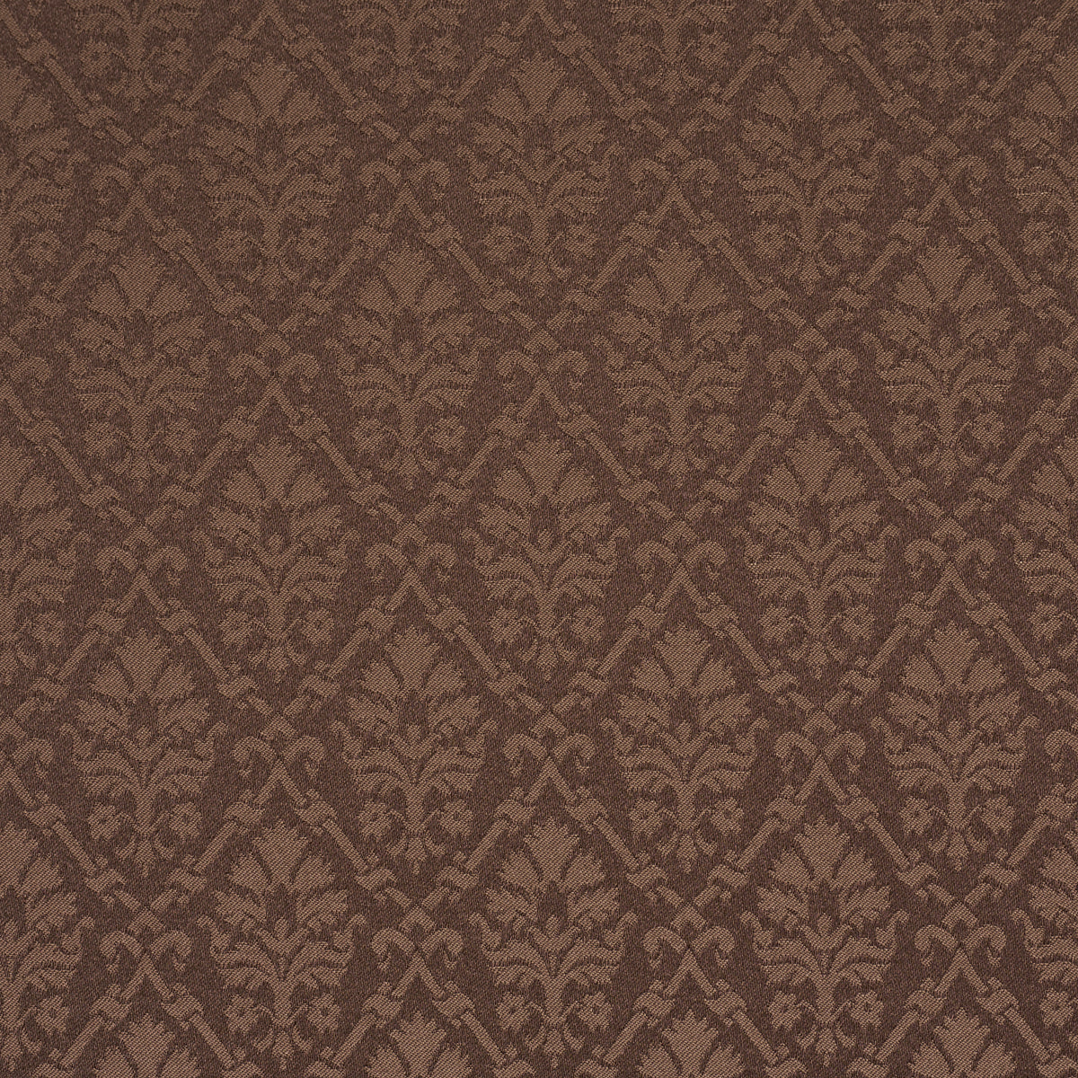 Grant Damask fabric in brown color - pattern number 85725 - by Schumacher in the Mark D. Sikes collection