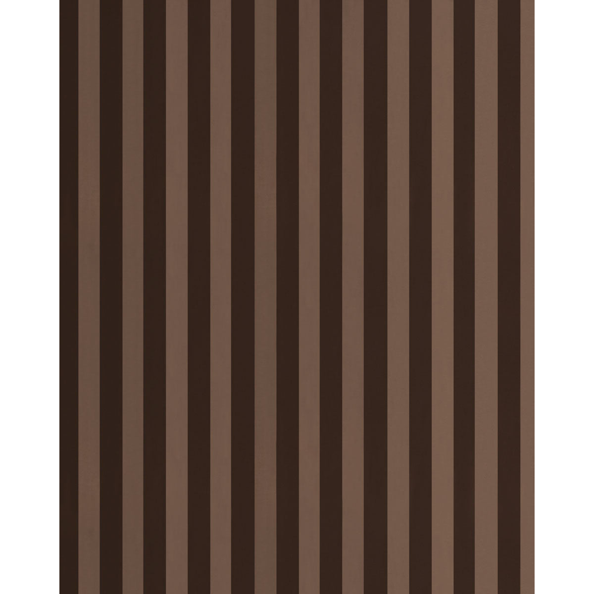 Roosevelt Awning Stripe fabric in brown color - pattern number 85743 - by Schumacher in the Mark D. Sikes collection