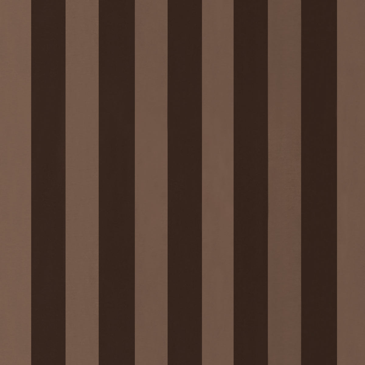 Roosevelt Awning Stripe fabric in brown color - pattern number 85743 - by Schumacher in the Mark D. Sikes collection