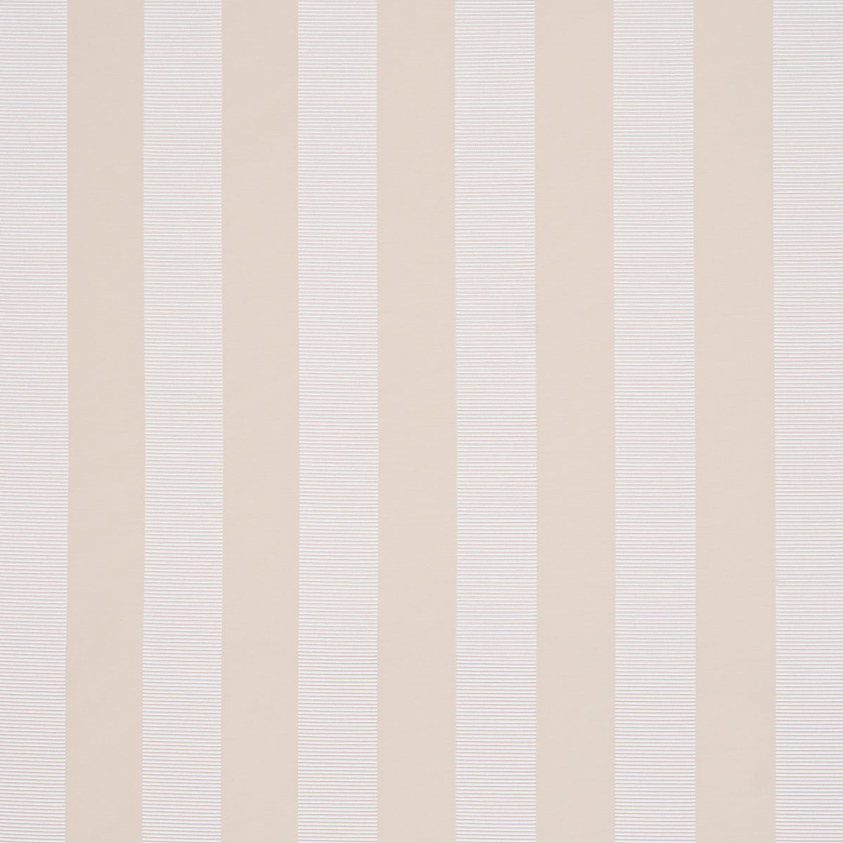 Madison Wide Stripe fabric in ivory color - pattern number 85771 - by Schumacher in the Mark D. Sikes collection