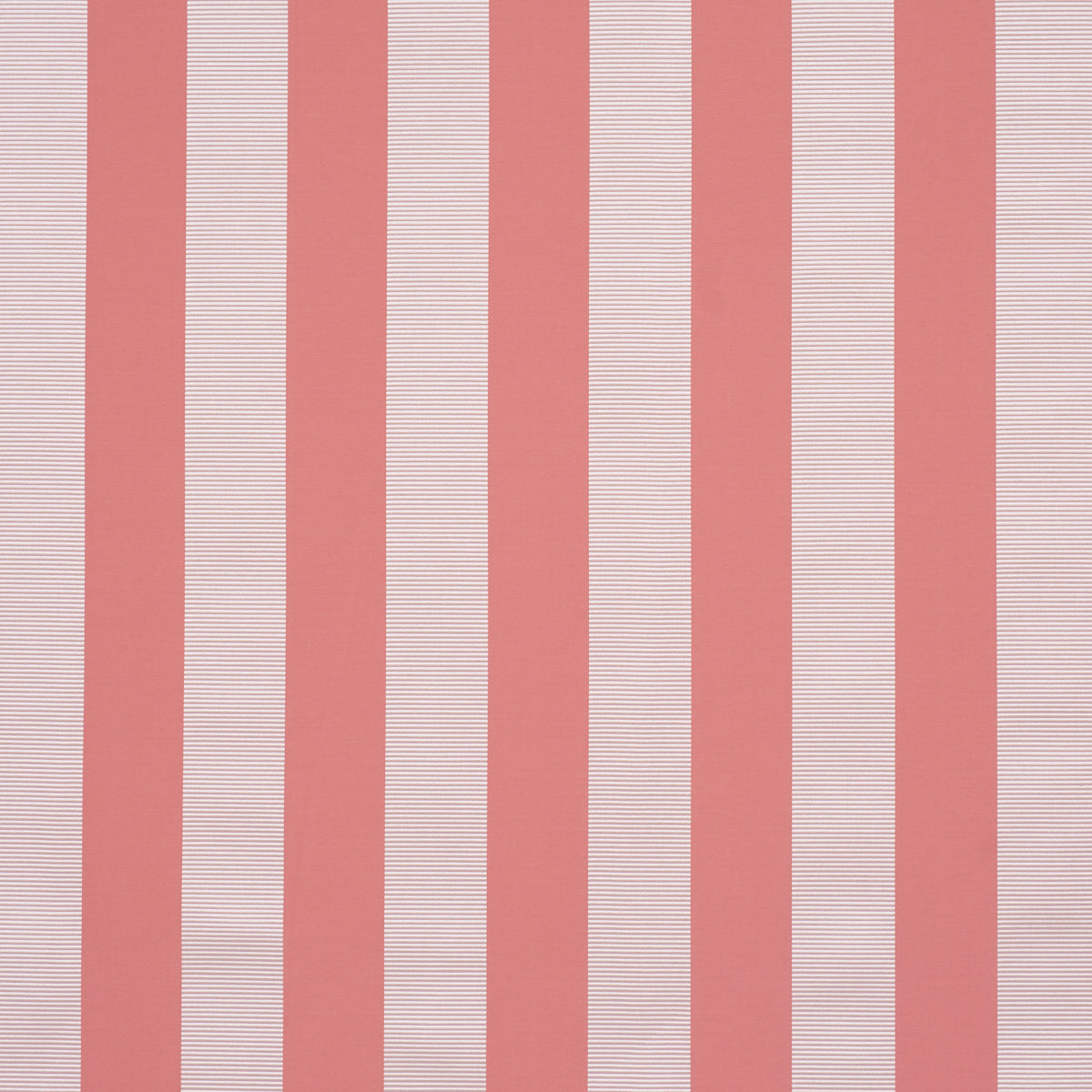 Madison Wide Stripe fabric in pink color - pattern number 85774 - by Schumacher in the Mark D. Sikes collection