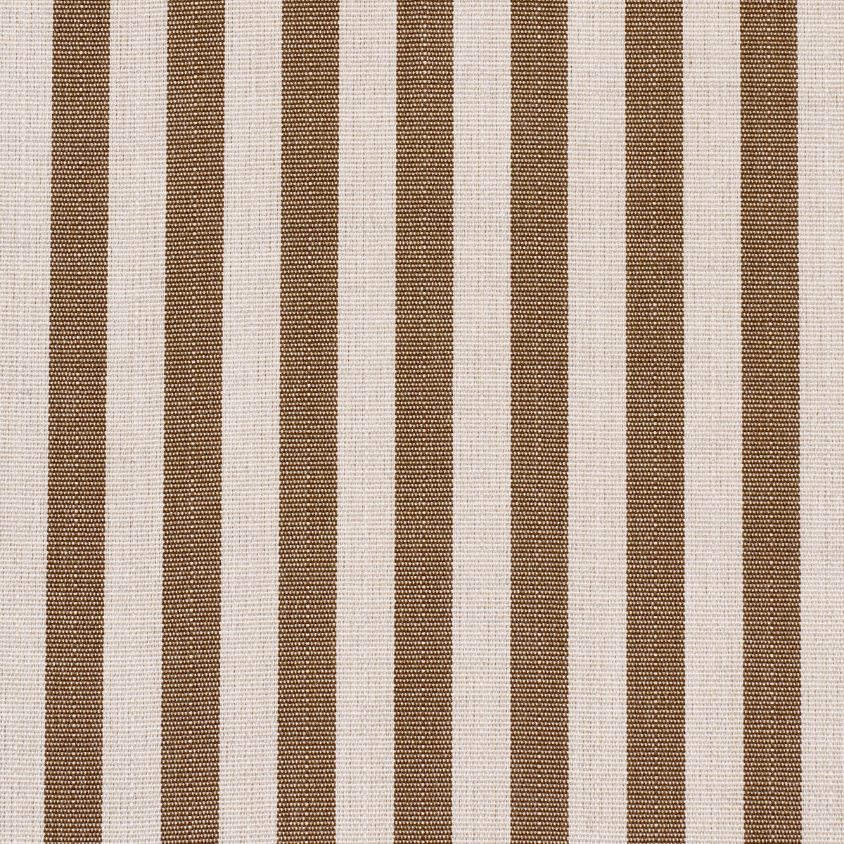 Hanson Indoor/Outdoor Stripe Narrow fabric in brown color - pattern number 85811 - by Schumacher in the Indoor/Outdoor Stripes collection