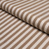 Hanson Indoor/Outdoor Stripe Narrow fabric in brown color - pattern number 85811 - by Schumacher in the Indoor/Outdoor Stripes collection